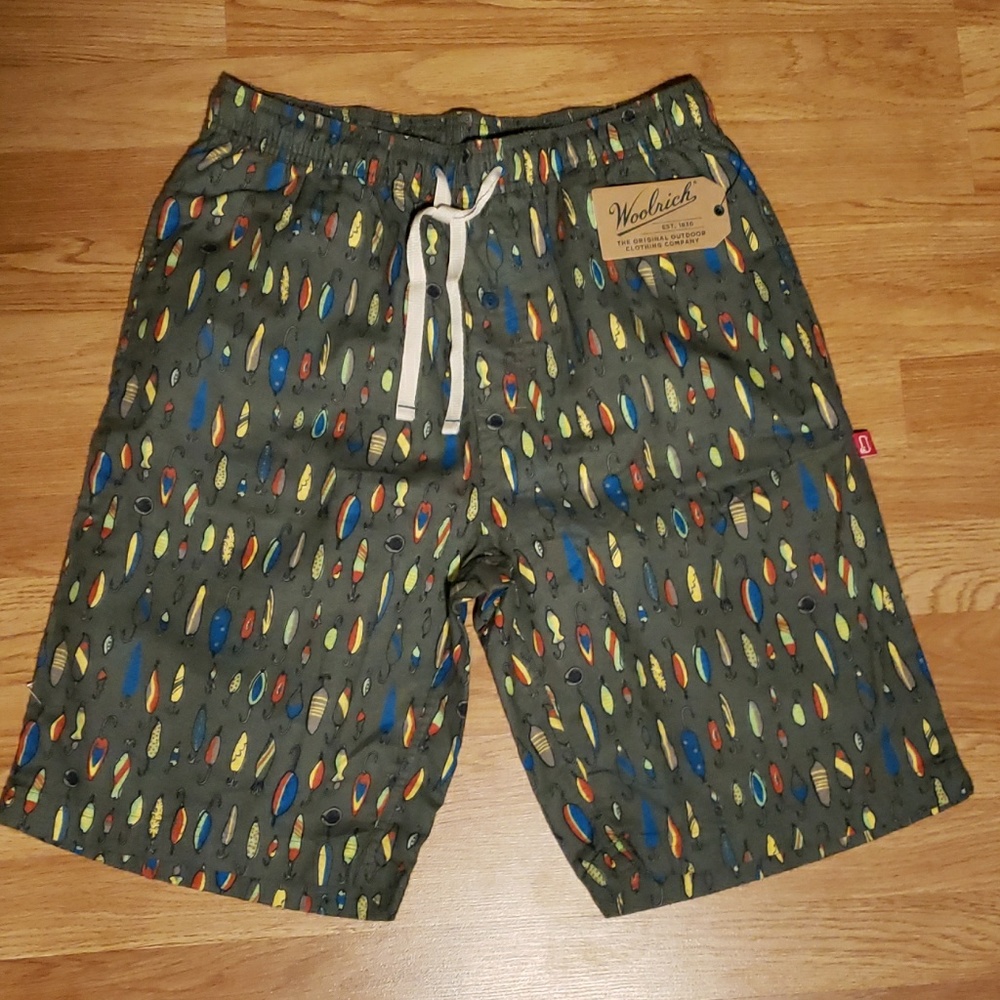 Woolrich 100% Cotton Shorts Fishing